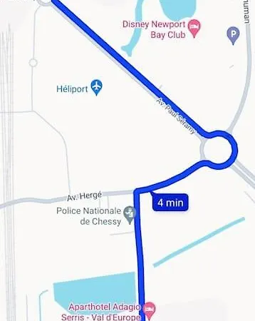 • Parc Disneyland A Pied & Shopping • 3 Min • Appartement Serris